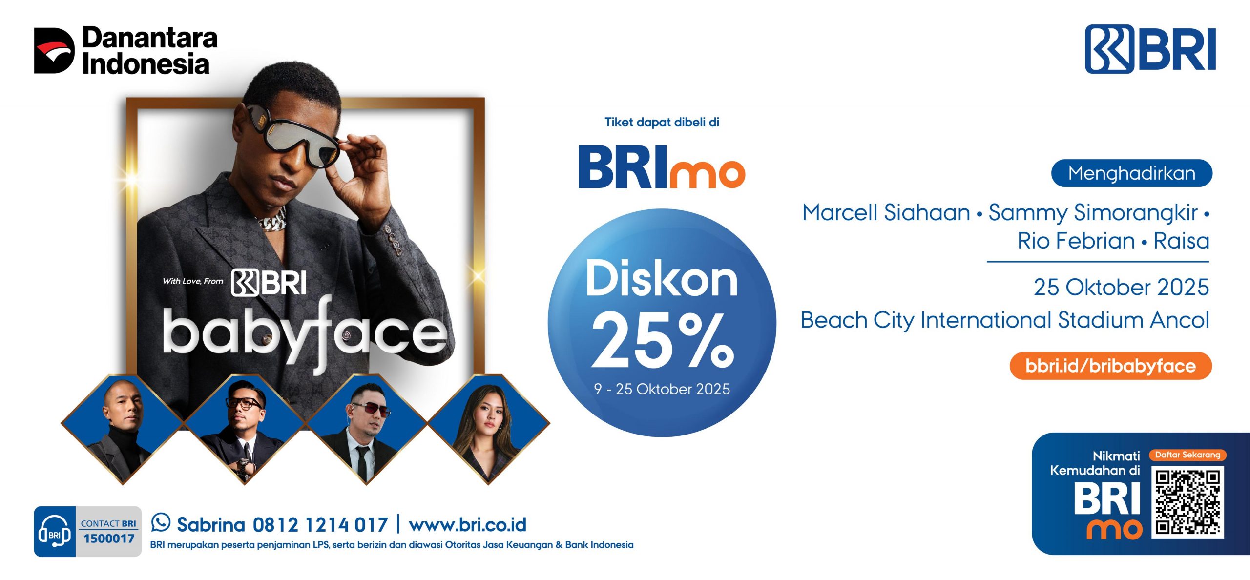 Nonton Babyface Lebih Hemat, Diskon 25 Persen Cuma di BRImo!