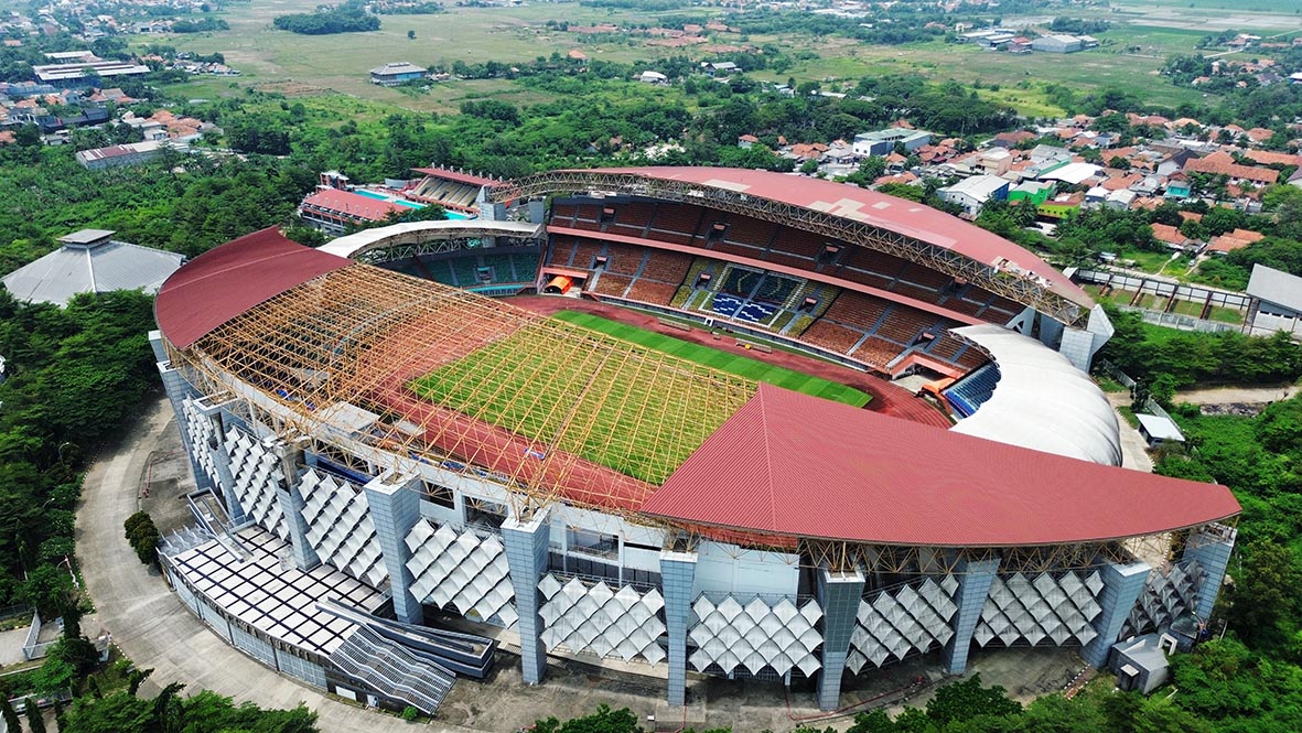 Perbaikan Stadion Wibawa Mukti Mulai Lelang