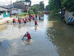 Tim Gabungan ‘Gerebek Kali’ di Margamulya