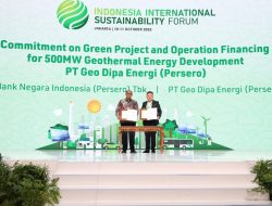 BNI Dukung Pembangunan dan Operasional 500 MW Geothermal Energy Milik PT Geo Dipa Energi (Persero)