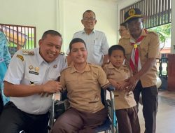 Siswa SLB Patriot Kunjungi Kantor Pemerintahan, Wali Kota Bekasi Beri Motivasi