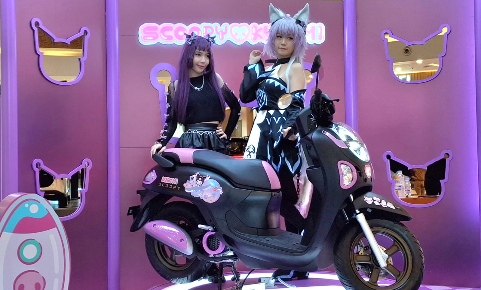 Edisi Terbatas, Kolaborasi Unik Honda Scoopy dengan Kuromi  