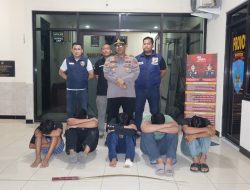 Polisi Amankan Lima Remaja Bawa Celurit – Tramadol di Serangbaru