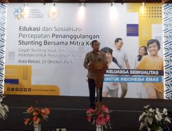 Kota Bekasi Dijadikan Percontohan Zero Stunting