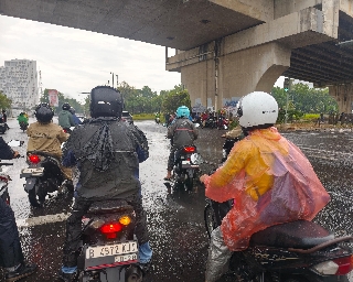 Prakiraan Cuaca Senin 27 Oktober 2025 di Kota Bekasi, BMKG: Hujan