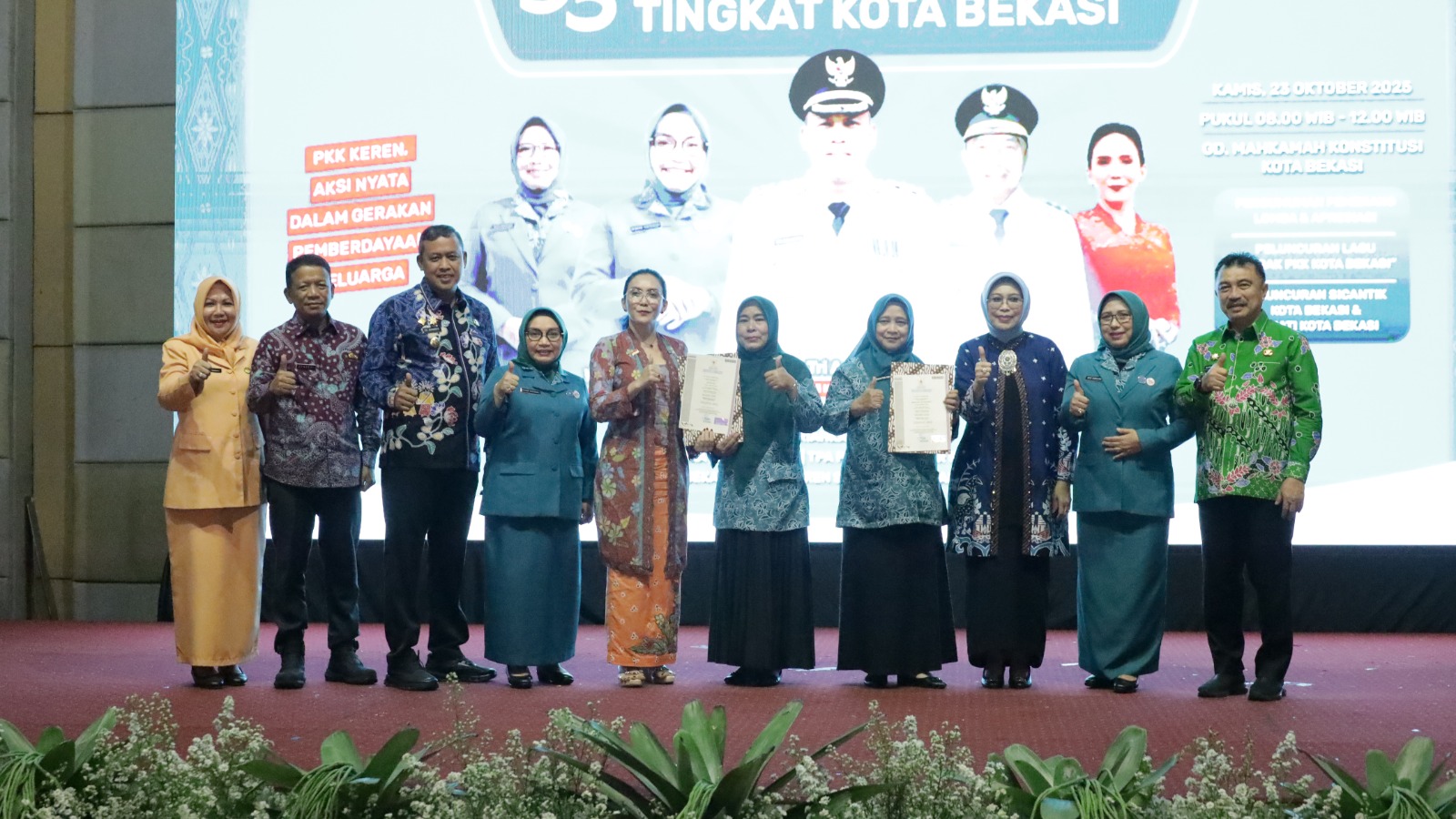 HKG PKK ke-53 Kota Bekasi, Momentum Perkuat Peran Keluarga dan Pemberdayaan Warga