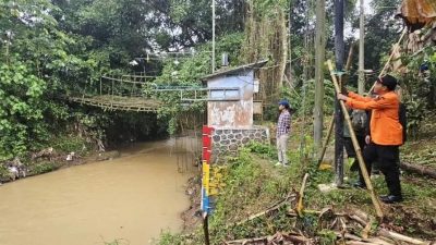 BPBD Kota Bekasi dan BNPB Perkuat Sistem Peringatan Dini Banjir