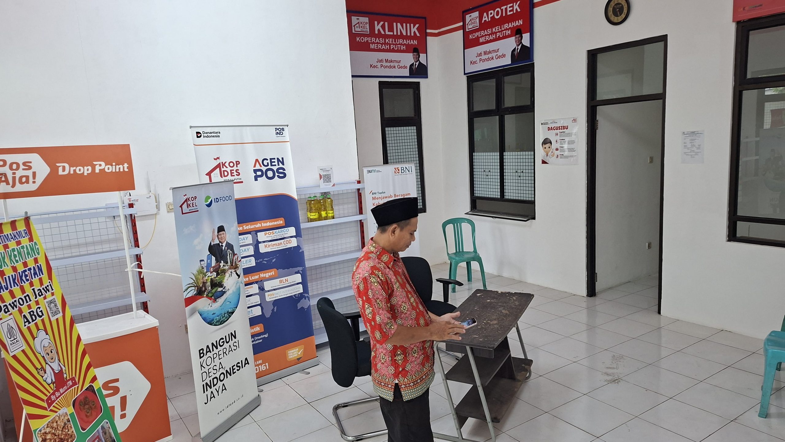 Tiga Bulan Beroperasi, Permodalan Koperasi Kelurahan Merah Putih Jatimakmur Belum Cair