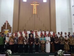 Wakil Wali Kota Bekasi Hadiri Pemberkatan Gereja Santo Yohanes Paulus II, Tegaskan Pentingnya Toleransi dan Kebersamaan