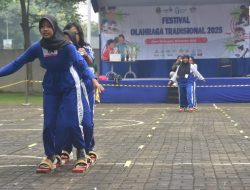 Hari Sumpah Pemuda, Ribuan Siswa di Bekasi Ikuti Lomba Permainan Tradisional