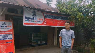 BRI Perluas Akses Keuangan di Nagari Padang Mantinggi lewat AgenBRILink Koperasi Merah Putih