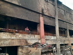 Polisi Selidiki Penyebab Kebakaran 45 Kios PKL Pasar Cikarang