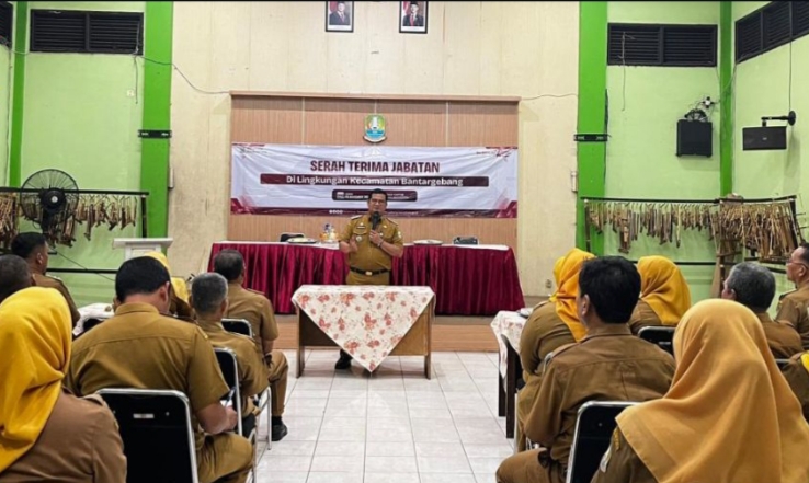 Pergantian Pejabat di Kecamatan Bantargebang Momentum Perkuat Pelayanan Publik