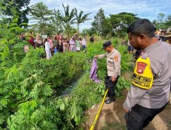 Wanita Paruh Baya Ditemukan Tewas Mengambang di Kali Balong Jaer Sukatani, Keluarga Tolak Autopsi