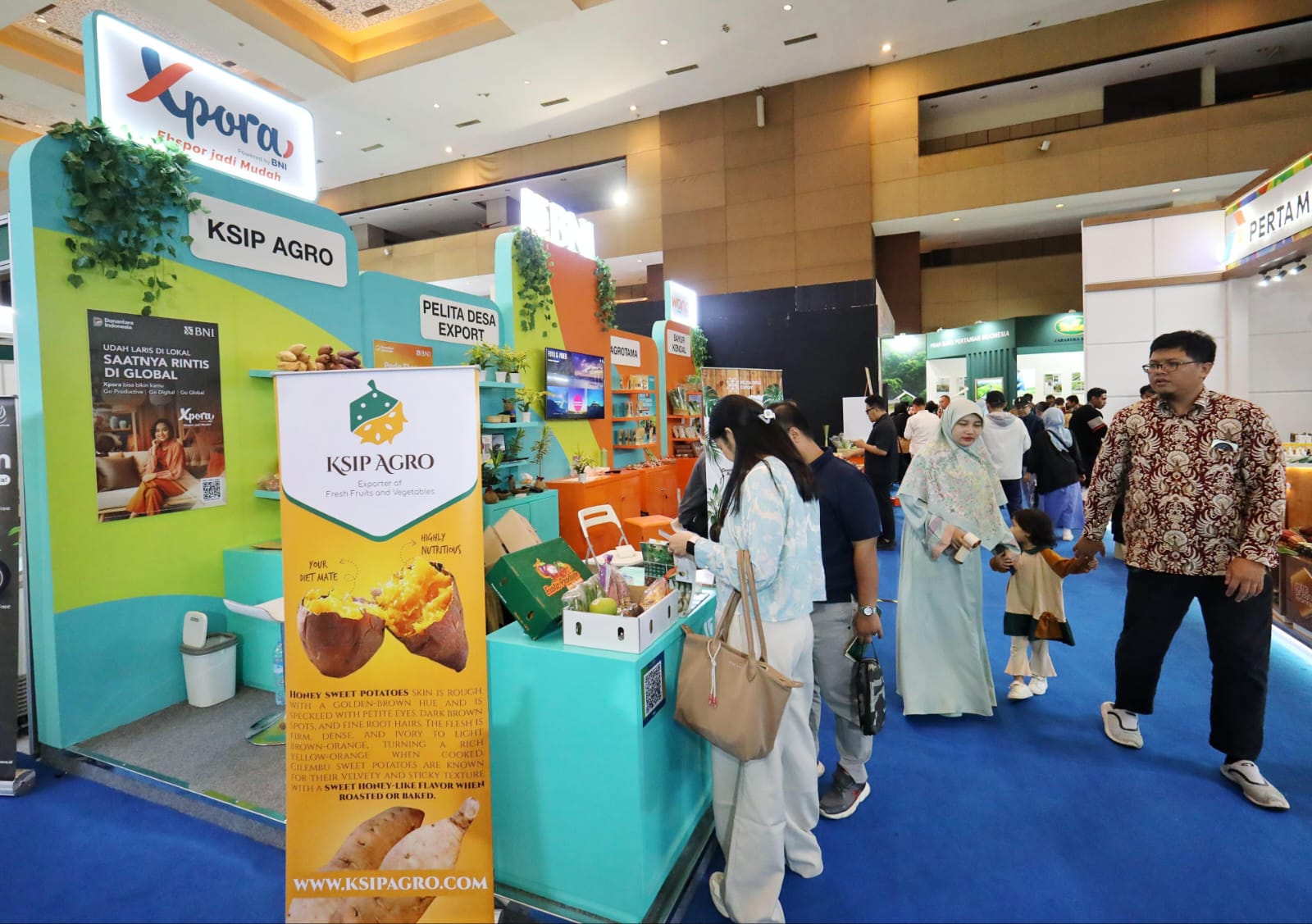 BNI Dukung Ketahanan Pangan Nasional Lewat Partisipasi di Agrinex Expo 2025