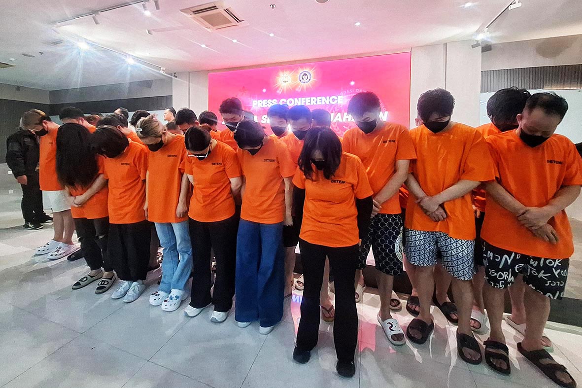 Sindikat Penipuan Daring Lintas Negara Dibongkar Polres Metro Bekasi, 27 WNA China Ditangkap