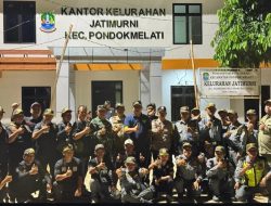 Patroli Gabungan Tiga Pilar Jatimurni Perketat Keamanan Lingkungan