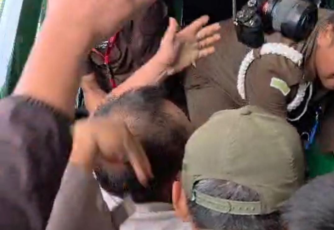 Eks Bos Pengembang Revitalisasi Pasar Kranji Berontak saat Hendak Dimasukkan ke Mobil Tahanan