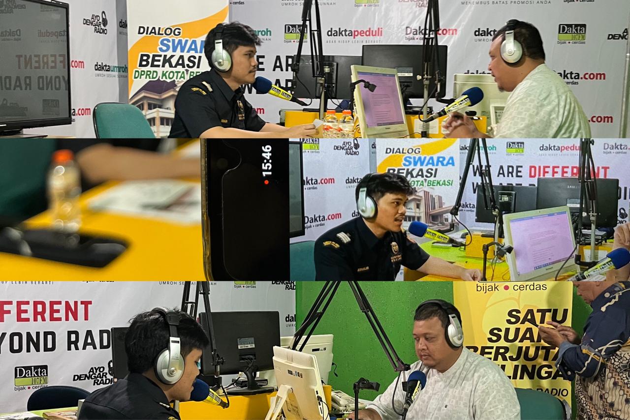 Kembali Mengudara Bersama Dakta, Bea Cukai dan Satpol PP Kota Bekasi Tekankan Bahaya dan Dampak Rokok Ilegal