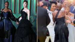 Detik-detik Ariana Grande Dipeluk Paksa Fans Misterius di Singapura, Cynthia Erivo Langsung Turun Tangan!