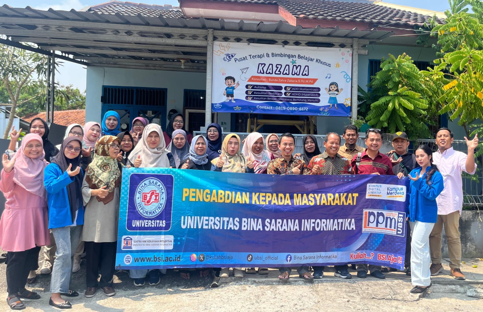 UBSI Gelar Pelatihan Pengelolaan Sumber Daya untuk Pendidikan ABK di Lembaga KAZAMA Kabupaten Bekasi