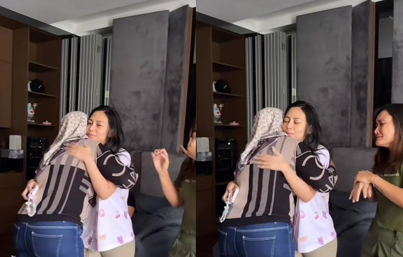 Bikin Nangis! Rachel Vennya Tiba-tiba Hadiahi Asisten Rumah Tangga Tiket Umrah