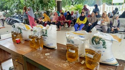 1.600 Keluarga di Kelurahan Padurenan Terima Bantuan Bantuan Pangan, Distribusi Diatur Ketat