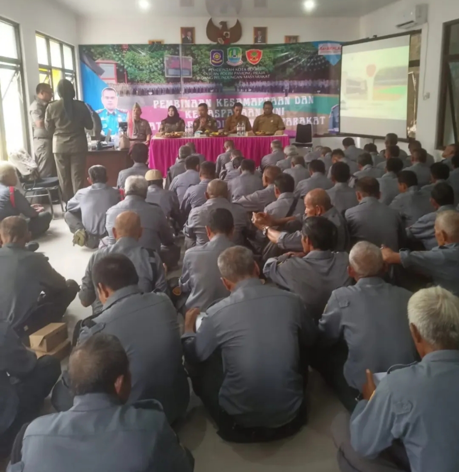 Petugas Linmas Jatisampurna Diminta Respons Cepat Potensi Gangguan