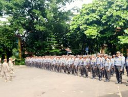 Anggota Linmas Rawalumbu dan Bekasi Selatan Ikuti Pelatihan PBB