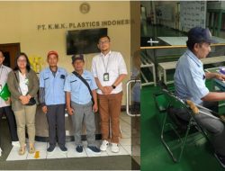 PT KMK Plastik Indonesia Dukung Program RTW BPJS Ketenagakerjaan, Pekerja Kembali Beraktivitas