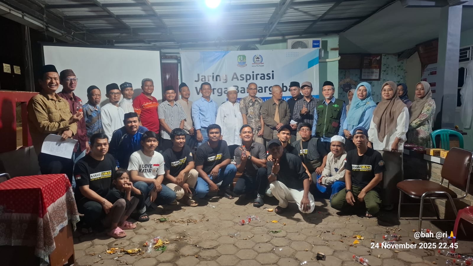 Lurah Bantargebang Turun ke RW 002, Petakan Persoalan Pembangunan