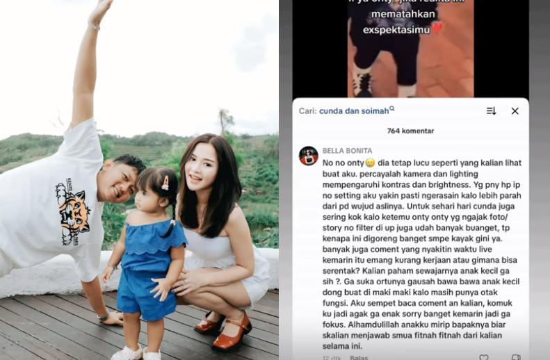 Dihujat karena Wajah Anak Berbeda Saat Live, Bella Bonita Meledak: Jangan Bawa-bawa Anak Kecil!