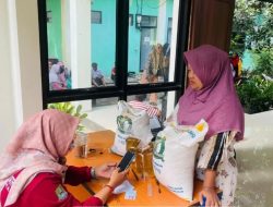 Cadangan Beras Pemerintah Sampai ke 3.876 Warga Medansatria