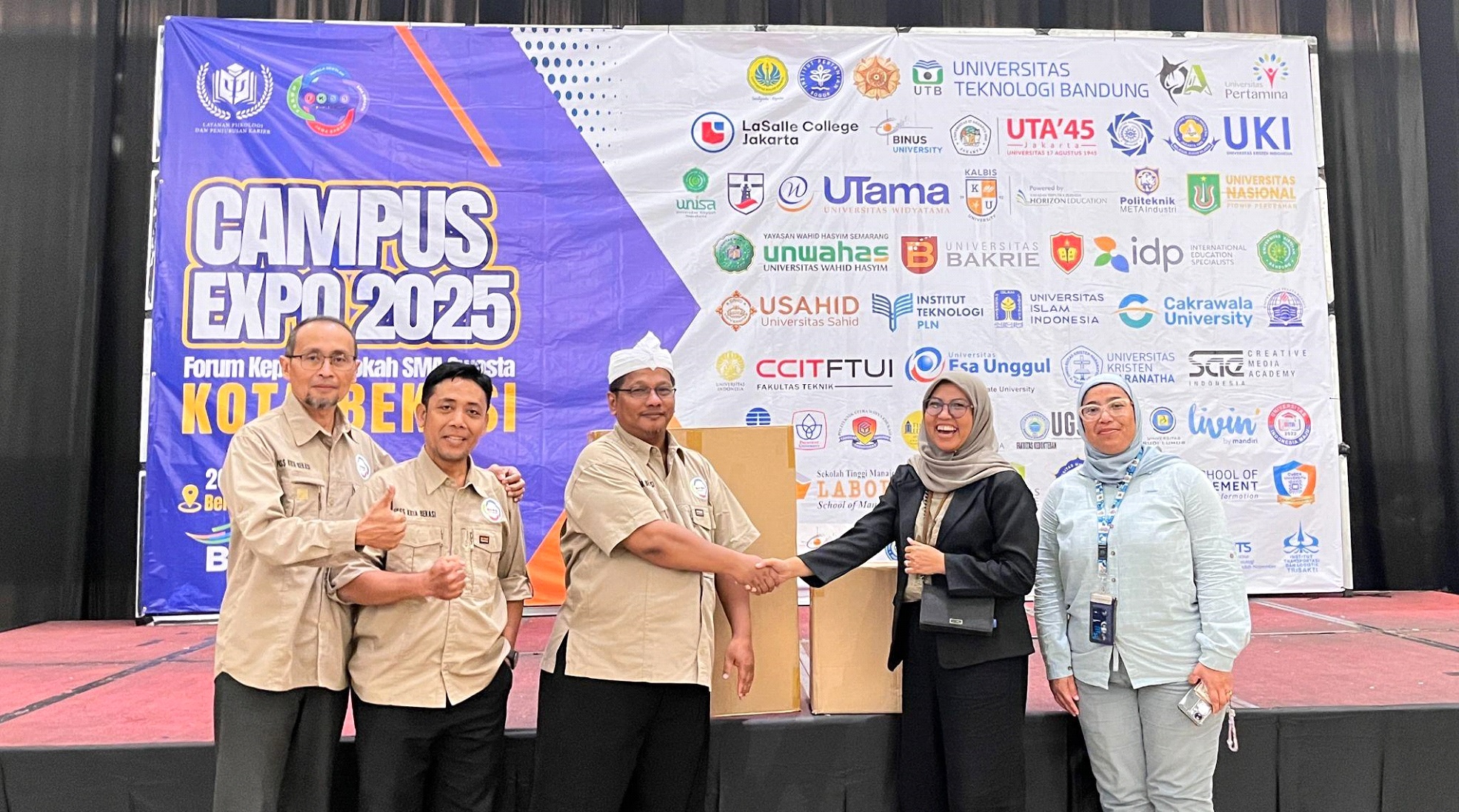 Campus Expo 2025 Hadirkan Akses Informasi Pendidikan Terlengkap, Telkom Indonesia Perkuat Dukungan bagi Sekolah Swasta di Kota Bekasi