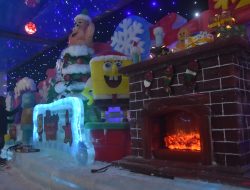 Bermain Salju di Bekasi Bisa Bareng Sponge Bob