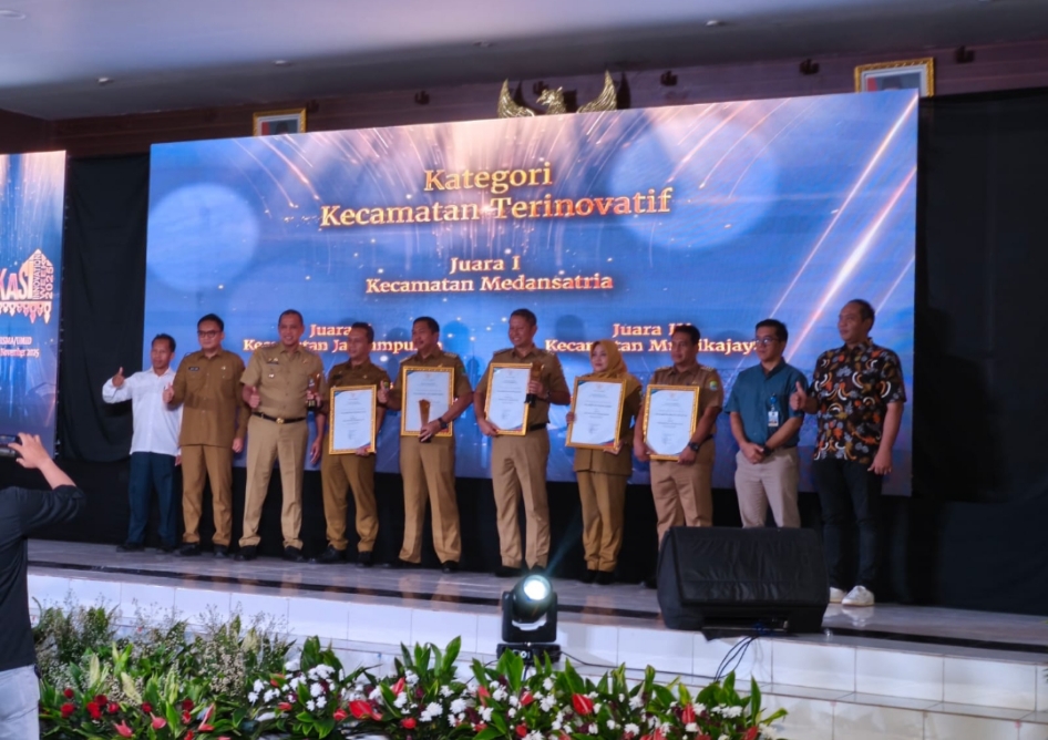 Medan Satria Juara Satu Kecamatan Terinovatif
