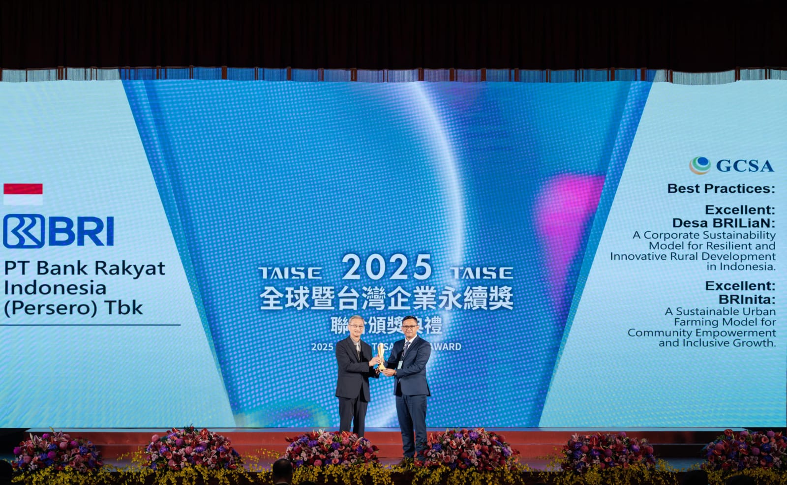 Program CSR BRI Diakui Global lewat Dua Penghargaan Internasional