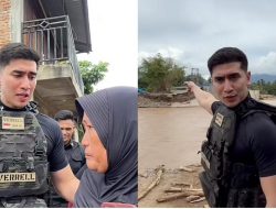 Tangis Haru! Verrell Bramasta Belikan Motor Baru untuk Korban Banjir di Padang