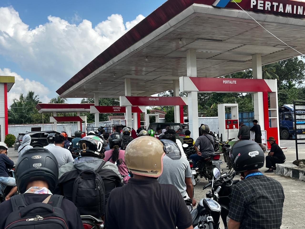 Krisis BBM di Medan Sumut, Kendala Masuk Lokasi Bencana Semakin Parah