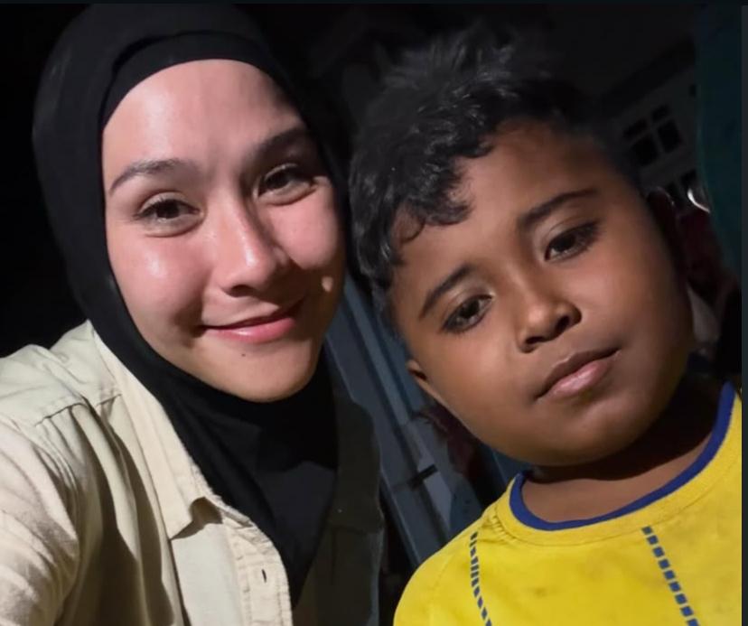 Zaskia Adya Mecca Ceritakan Bocah yang Selamat Dua Hari di Atas Pohon Mangga Saat Banjir Aceh