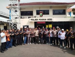 Polsek Pondok Gede Libatkan Ormas hingga Kelompok Pemuda Amankan Natal dan Tahun Baru