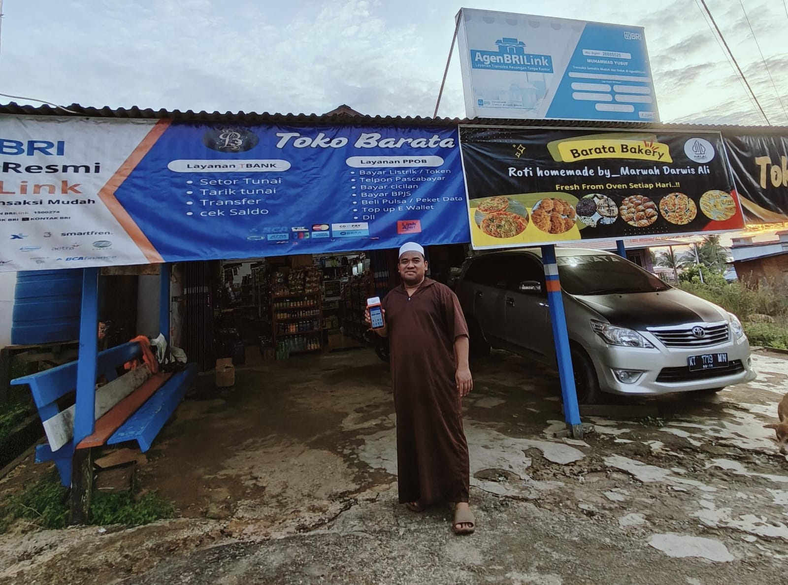 AgenBRILink Jadi Solusi Layanan Perbankan bagi Masyarakat di Perbatasan  