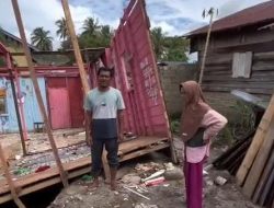 Rumah Hilang dalam Semalam, Kenangan Pasutri di Tapanuli Ikut Hanyut