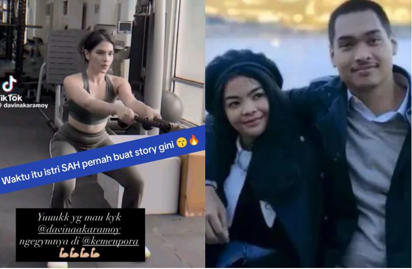 Unggahan Lama Istri Dito Ariotedjo Viral, Davina Karamoy Tertangkap Ngegym di Kemenpora?