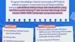 BCA Buka Batch 2 Pendaftaran Beasiswa PPTI, Tawarkan Berbagai Manfaat dan Kesempatan Pendidikan Gratis