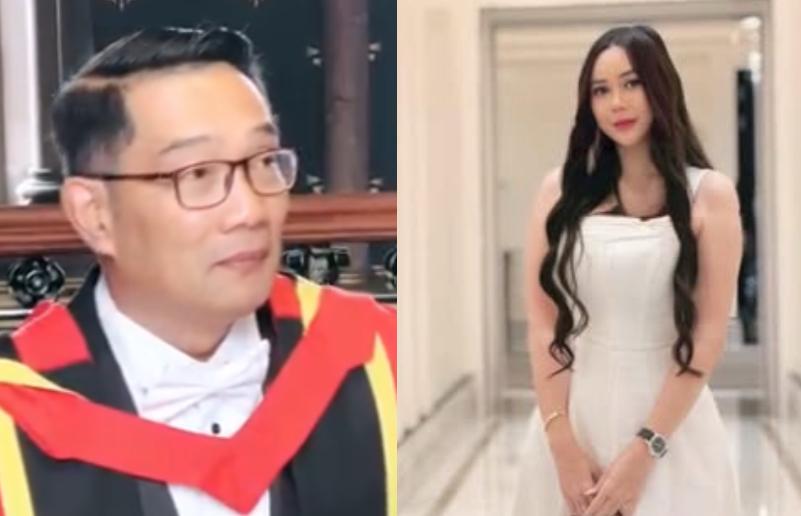 Inisial ‘R’ Kembali Muncul! Dugaan Kedekatan Aura Kasih dan Ridwan Kamil Menguat