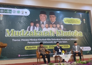 Said Aqil Siroj dan Din Syamsuddin Beri Pesan Khusus Para Khatib se-Kota Bekasi