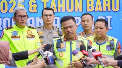 Fatalitas Kecelakaan Selama Arus Mudik Nataru Turun 23,23 Persen 