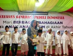 Anak Yatim di Jatikramat Terima Bantuan