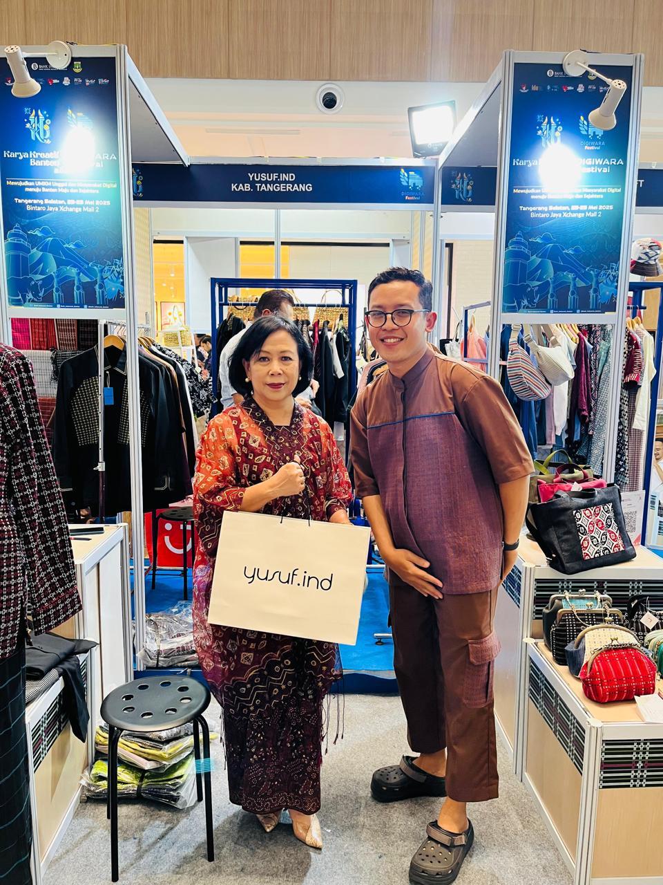 Didukung BRI, UMKM Busana Muslim Asal Tangerang Ini Buktikan Produk Lokal Bisa Mendunia 